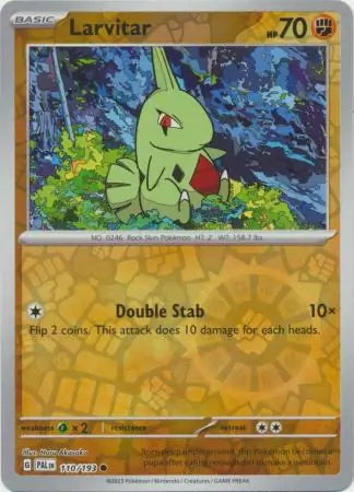 Paldea Evolved Larvitar #110/193 reverse holo